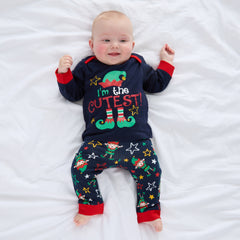 Baby Christmas Elf Pyjama Set