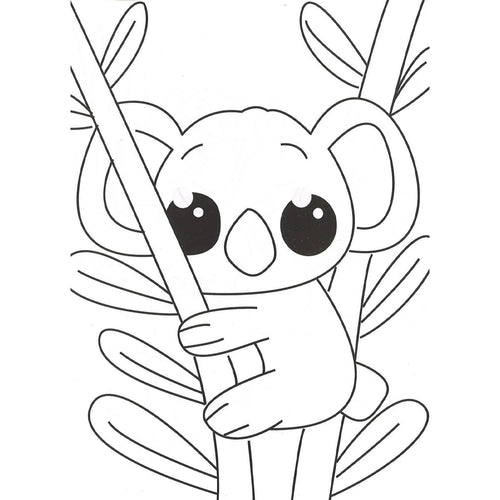 Sloth Colouring Book