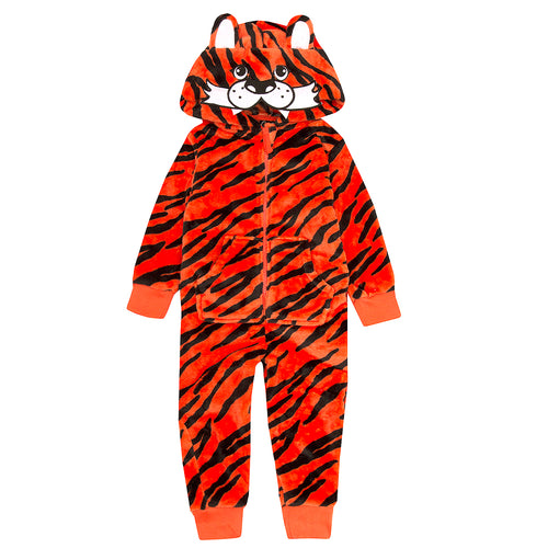 Girls Tiger Orange Onesie