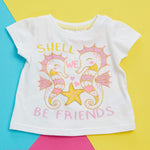 Baby Girls Sunshine T-shirts 4 Pack