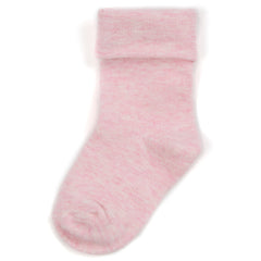 Baby Roll Top Pink Socks 3 Pairs