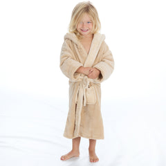 Girls Fox Beige Robe