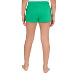 Girls 100% Cotton Jersey Summer Shorts Green