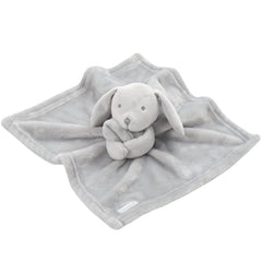 Personalised Baby Grey Bunny Comforter