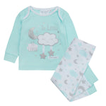 Baby Mint Celestial Pyjamas & Blanket Set