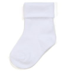 Baby Roll Top Blue Socks 3 Pairs