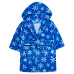 Girls Snowflake Blue Robe