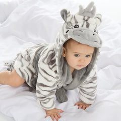 Baby Novelty Zebra Robe