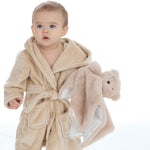 Baby Beige Teddy Bear Comforter