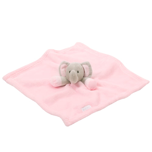 Baby Pink Elephant Robe and Comforter Set