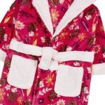 Girls Hedgehog Pink Robe