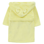 Baby Bear Ears Lemon Robe