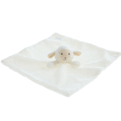 Personalised Baby Cream Lamb Comforter