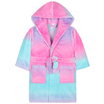 Girls Sherbet Ombre Pink Robe