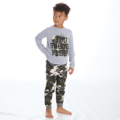 Boys Camouflage Printed Pyjama Set