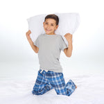 Boys Grey Short Sleeved Pyjama Set