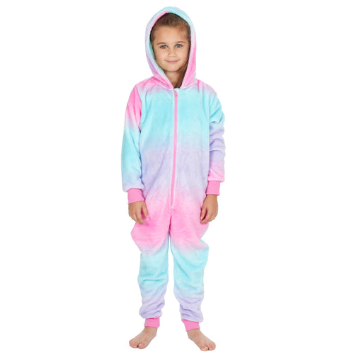 Girls Sherbet Ombre Pink Onesie