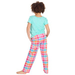 Girls Green Long Pants Pyjama Set