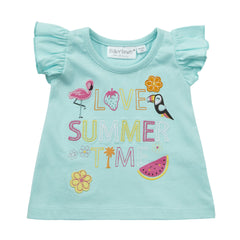 Baby Girls Summer T-Shirt and Leggings Outfit