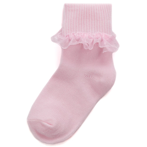 Baby Lace Pink Socks 3 Pairs