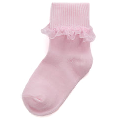 Baby Lace Pink Socks 3 Pairs