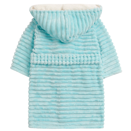 Girls Corded Mint Robe