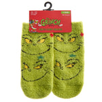 Kids Christmas The Grinch Cosy Socks 1 Pair