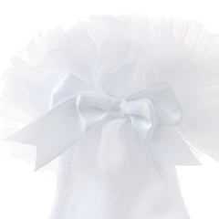 Baby Girls Tutu Frill White Socks 1 Pair