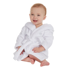 Baby Bear Ears White Robe