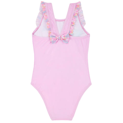 Girls Unicorn One Piece Swimsuit