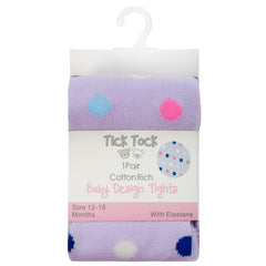 Baby Cotton Rich Dots Tights 1 Pair