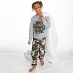 Boys Camouflage Printed Pyjama Set