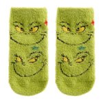 Kids Christmas The Grinch Cosy Socks 1 Pair