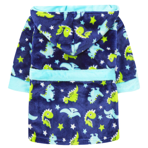 Baby Dinosaur Print Robe