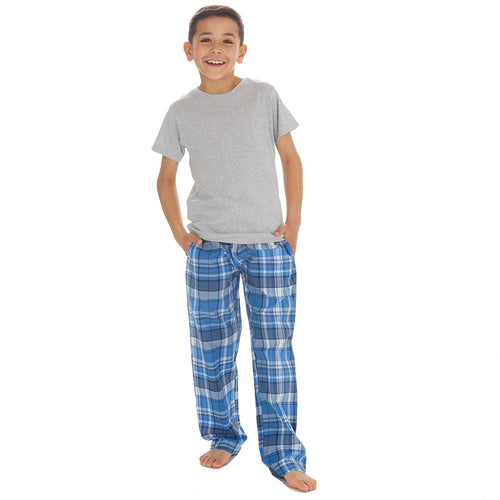 Boys Grey Short Sleeved Pyjama Set