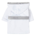 Baby Contrast White Robe