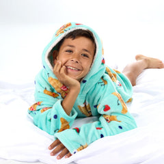 Boys Brunch Print Oversized Blanket Hoodie