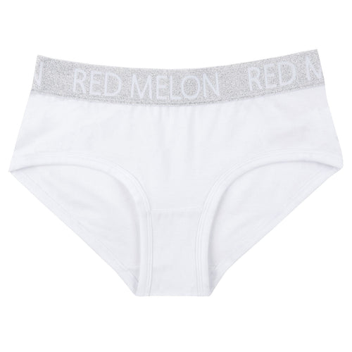 Girls Cotton White Underwear Set