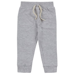 Baby Organic Cotton Grey Joggers