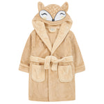 Girls Fox Beige Robe