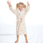 Girls Woodland Cream Robe