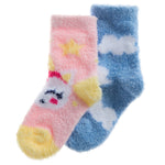 Baby Fuzzy Unicorn Socks 2 Pairs