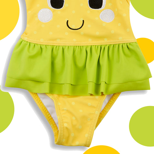 Baby Girls Lemon Swimsuit