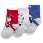 Baby Cotton Rich Police Socks 3 Pairs