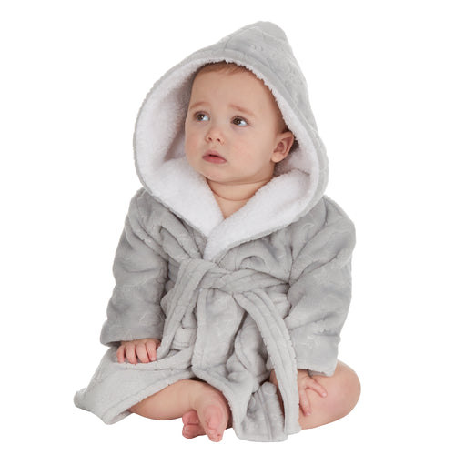 Baby Celestial Embossed Robe