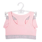 Girls Cotton Pink Underwear Set