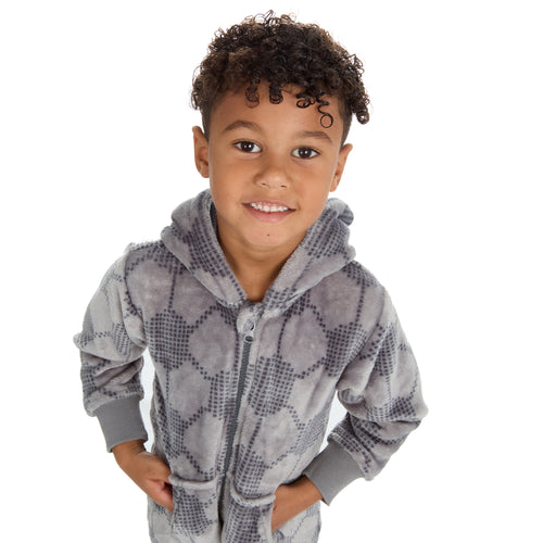 Boys Hooded Football Onesie