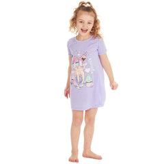 Girls Sweet Treats Purple Nightie