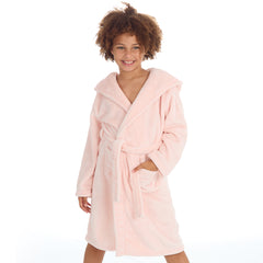 Girls Pastel Pink Robe