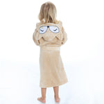 Girls Fox Beige Robe